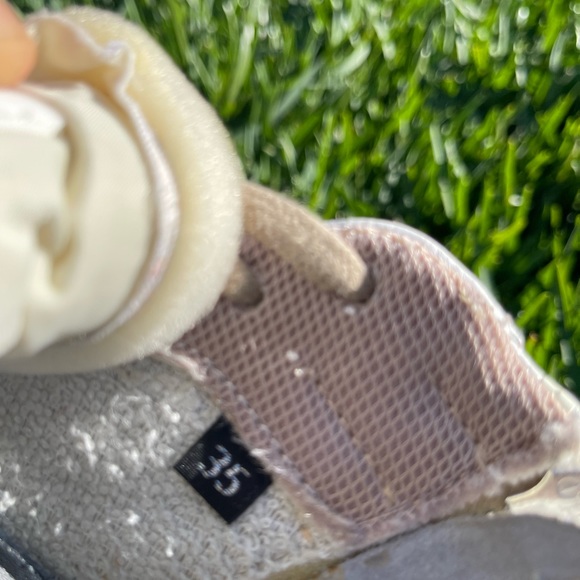 P448 high top white patent leather sneakers Medusa color size 35 US 5 - Picture 8 of 16